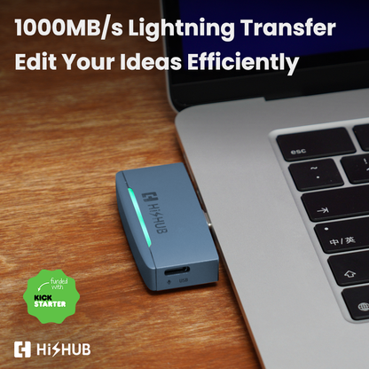 All-in-One SSD Hub for iPhone Filmmakers – 2TB Storage, Mic & Charging